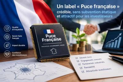 Comment créer un label « puce française » crédible sans subvention étatique et attirer des investisseurs