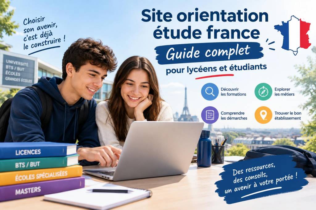 Site orientation étude france : guide complet pour lycéens et étudiants