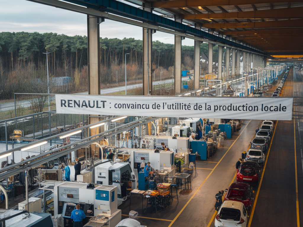 Comment convaincre un grand groupe industriel comme Renault d'implanter une unité de production locale et garantir des emplois durables?