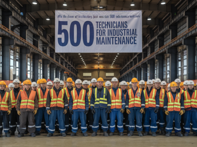 Comment organiser un pacte local pour former 500 techniciens de maintenance industrielle après la fermeture d'une usine